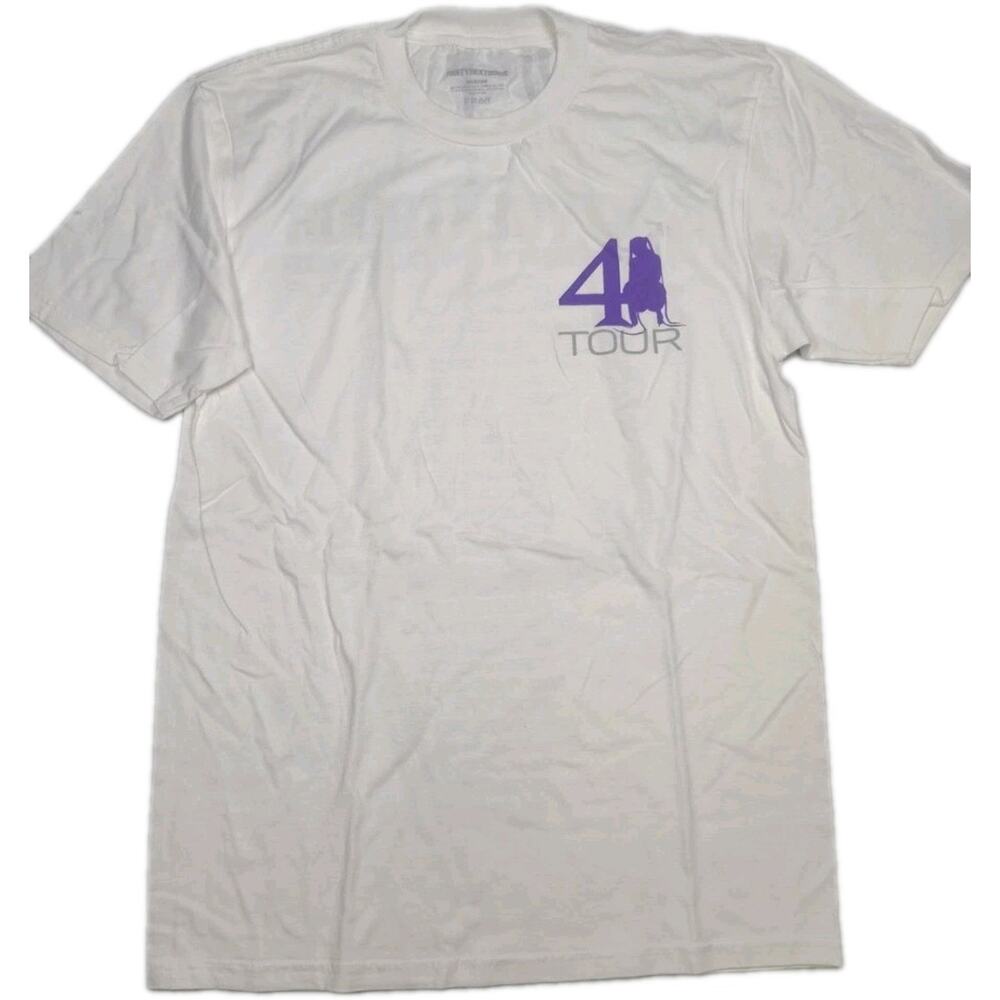 New Party Next Door Sorry Im Outside 444 Tour 2024 White Graphic T-Shirt Mens M